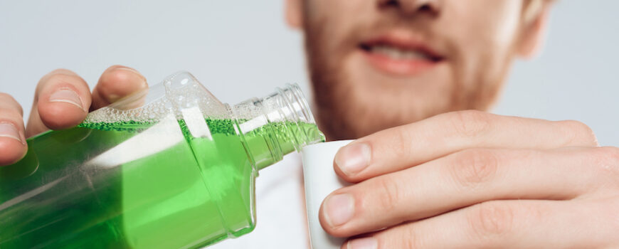Mouthwash and when necessary Mouthwash and when necessary
